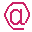 email pixel-art logo