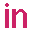 linkedin pixel-art logo